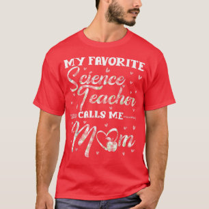 Min favoritforskarlärare kallar mig Mamma Blommigt T Shirt