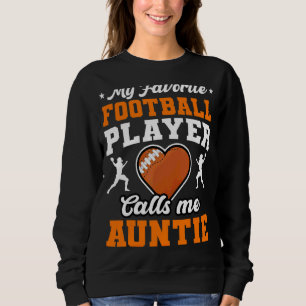 Min favoritfotbollspelare kallar mig Auntie Mor T Shirt