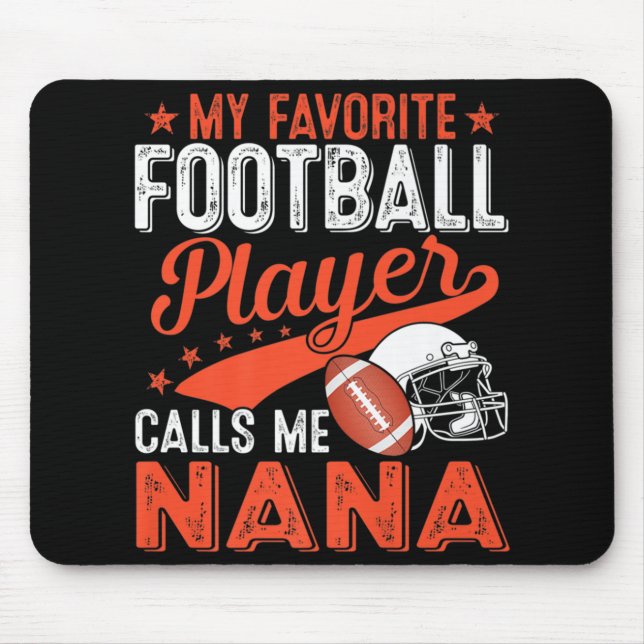 Min favoritfotbollspelare kallar mig Nana-fotboll Musmatta (Framsidan)