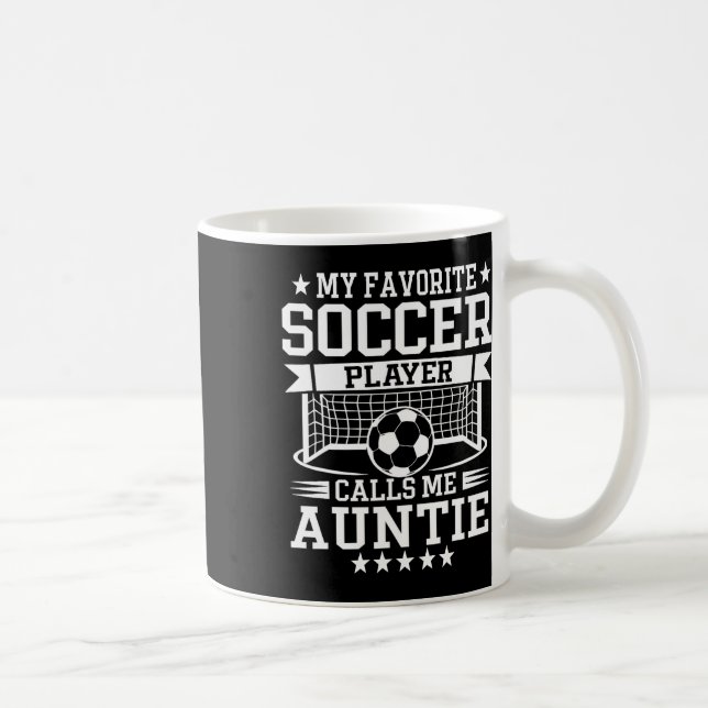 Min favoritfotbollsspelare kallar mig faster  kaffemugg (Höger)