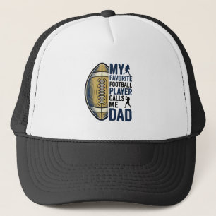 Min Favoritfotbollsspelare Kallar Mig Pappa Tröja Keps
