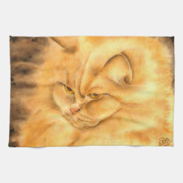 Min favoritgingerkatt kökshandduk