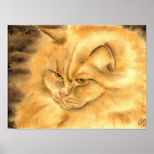 Min favoritgingerkatt poster (Framsidan)