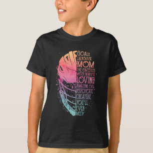 Min favoritgoalie kallar mig Mamma Goalie Lacrosse T Shirt