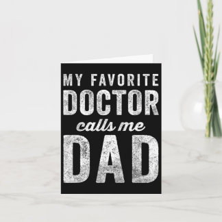 Min favoritgrupp Doktor kallar mig Pappa Fars dag  Kort