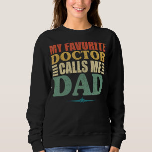 Min favoritgrupp Doktor kallar mig Pappa Fars dag T Shirt