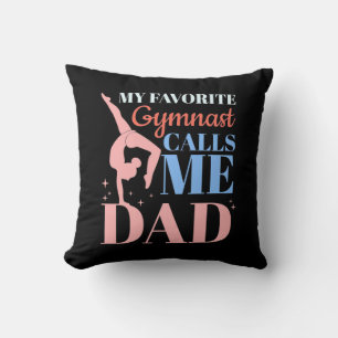 Min favoritgymnast kallar mig pappa kudde