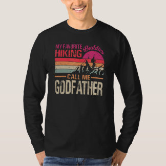 Min favorithiking Buddies kallar mig Godfather Vin T Shirt