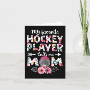 Min favorithockey Player kallar mig Mamma Hockey M Kort