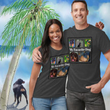 Min favoritHund Skapar din egen 6-ställes T-Shirt