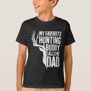 Min favoritjakt på Buddy kallar mig Pappa Hjort Hu T Shirt