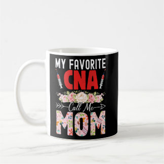 Min favoritkanna kallar mig Mamma Blommigt Mors da Kaffemugg