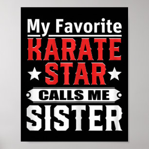 Min favoritkarate Star kallar mig syster Poster