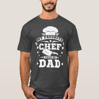 Min favoritkock kallar mig pappa t shirt