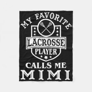 Min favoritlacrosse-spelare kallar mig Mimi Outfit Fleecefilt