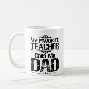 Min favoritlärare kallar mig Pappa Kaffemugg