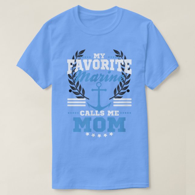 Min favoritmarin kallar mig mamma 187 t shirt (Design framsida)