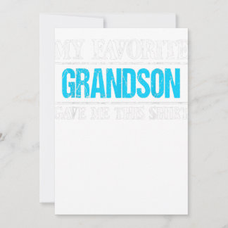 Min favoritmorson gav mig familjegåvan julkort