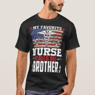 Min favoritnäsa kallar mig BROTHER Fars dag T Shirt