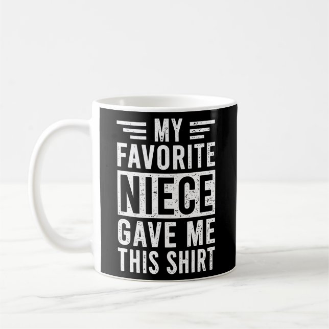 Min favoritniece gav mig den här morsdagen Moster Kaffemugg (Vänster)