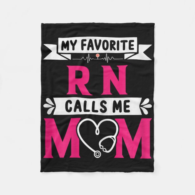 Min favoritnos är registrerad sjuksköterska som ka fleecefilt (Framsidan)