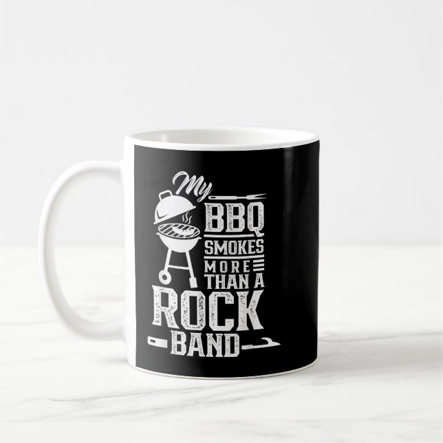 Min favoritolja är baconfett BBQ Kaffemugg (Vänster)