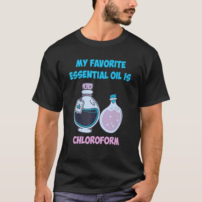 Min favoritolja är kloroform t shirt (Framsida)