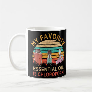 Min favoritolja är kloroformad Vintage Kaffemugg