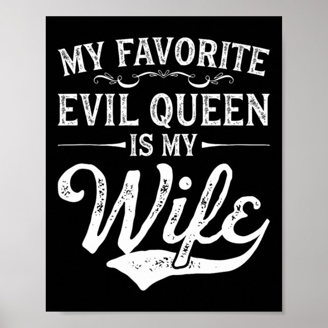Min favoritondskefulla drottning är min Novelty. Poster (Framsidan)