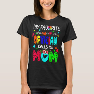 Min favoritoptimistiker kallar mig Mamma Cute Flow T Shirt