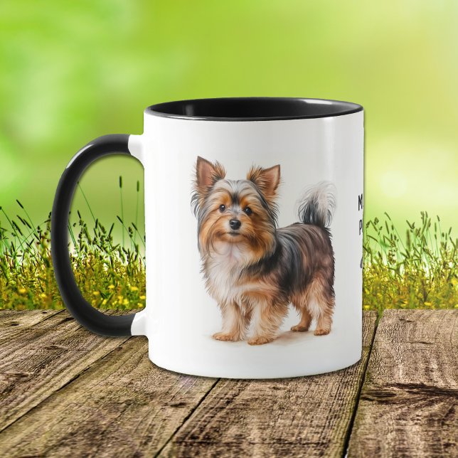 Min favoritperson är en Yorkie-Hund Mugg (Skapare uppladdad)