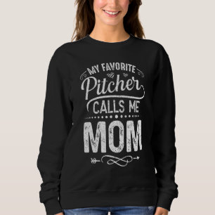Min favoritpikare kallar mig Mamma Pitcher Catcher T Shirt