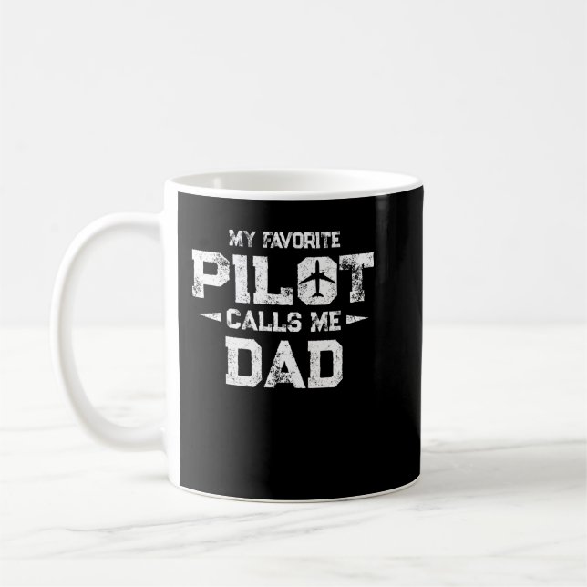 Min favoritpilot kallar mig Pappa Kaffemugg (Vänster)