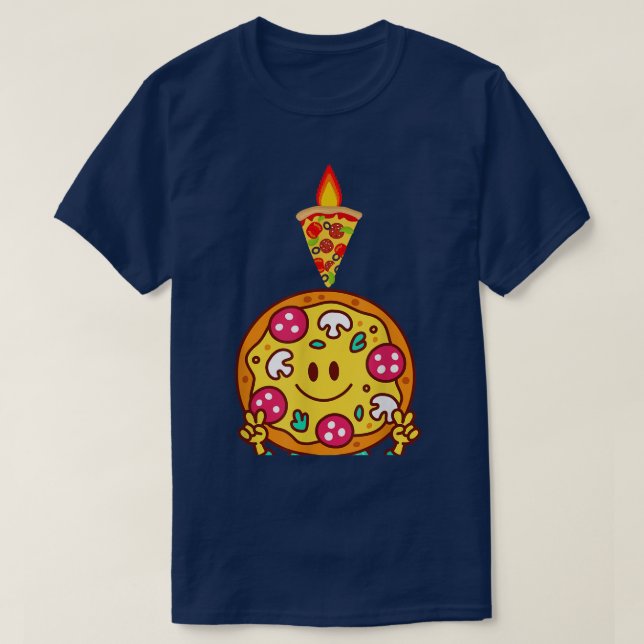 Min favoritpizza Älskare mer segment, Underbar 2 T Shirt (Design framsida)