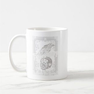 Min favoritpoet Edgar Critic Allan Poe Gif Kaffemugg