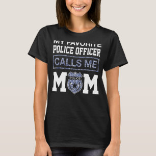 Min favoritpolis kallar mig Mamma Mor T Shirt