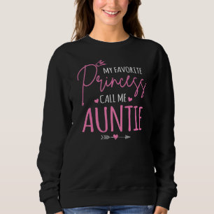 Min favoritprinsessa kallar mig Auntie Auntie Prin T Shirt