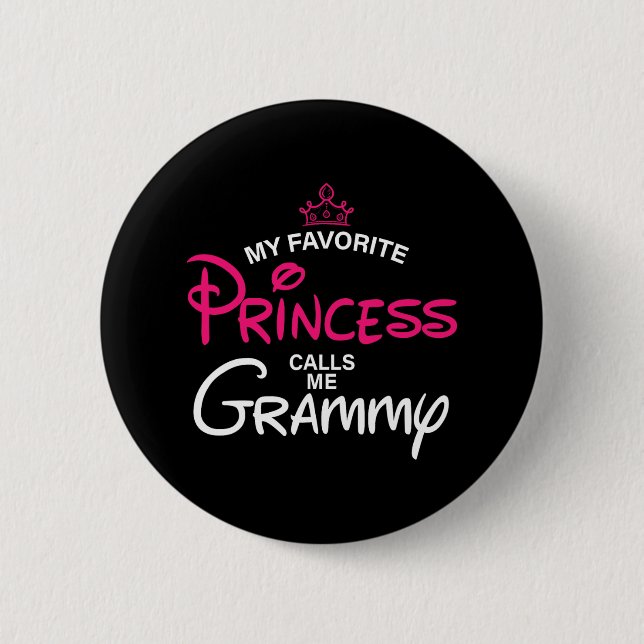 Min favoritprinsessa kallar mig Grammy Daughfath Knapp (Framsida)
