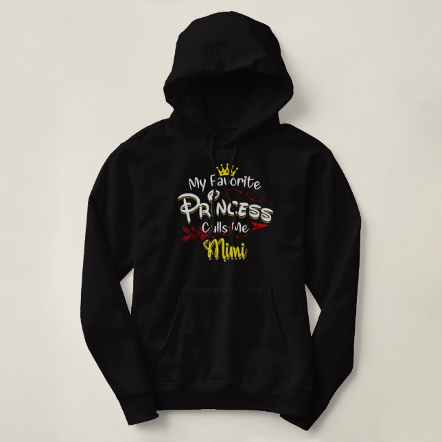 Min favoritprinsessa kallar mig Mimi T Shirt (Design framsida)