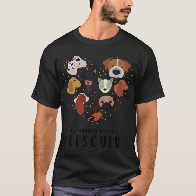 Min favoritras räddas t shirt (Framsida)
