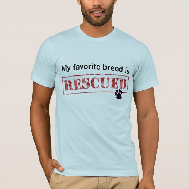 Min favoritras räddas t-shirt (Framsida)