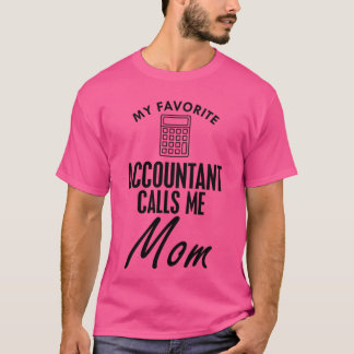 Min favoritrevisor kallar mig mamma T-Shirt
