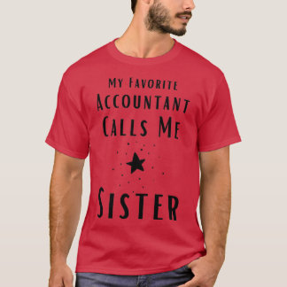 Min favoritrevisor kallar mig syster t shirt