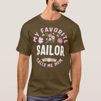 Min favoritsjöman ringer mig Mamma T Shirt