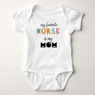 Min Favoritsjuksköterska Är Min Mamma Söt Personli T Shirt