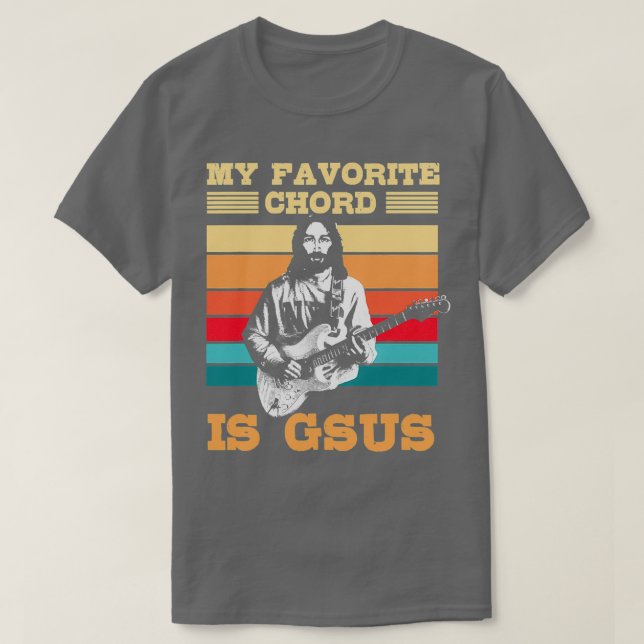 Min favoritsladd är Gsus Guitarist T Shirt (Design framsida)