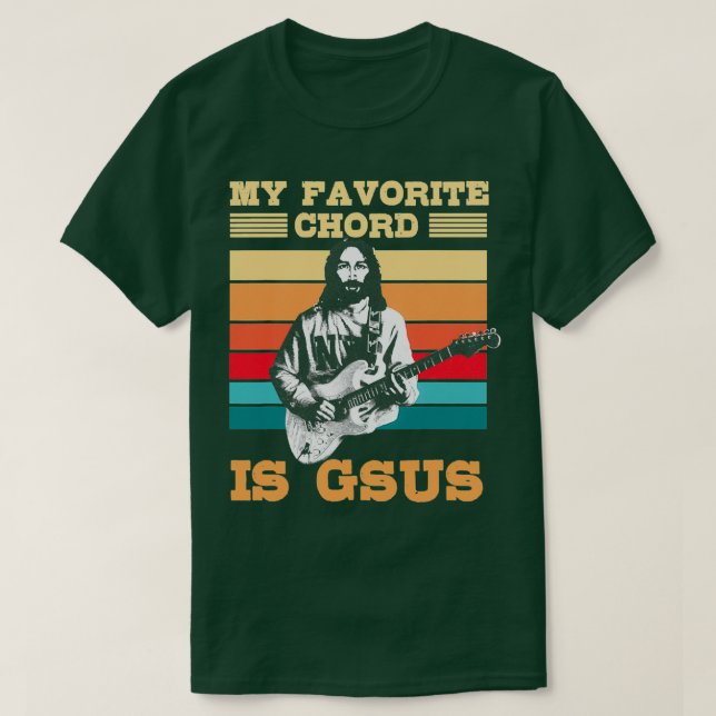 Min favoritsladd är Gsus Guitarist T Shirt (Design framsida)