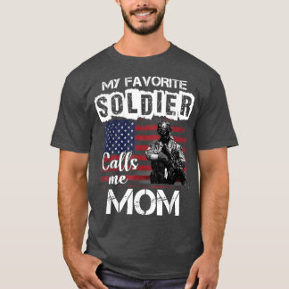 Min favoritsoldat kallar mig Mamma 7 T Shirt