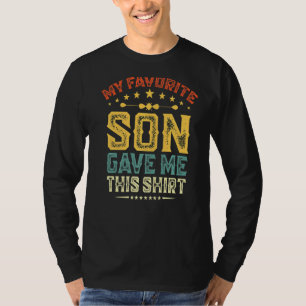 Min favoritson gav mig den här fantastiska familje t shirt