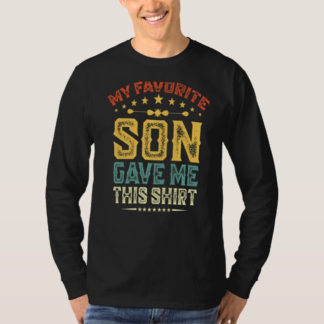 Min favoritson gav mig den här fantastiska familje t shirt (Framsida)
